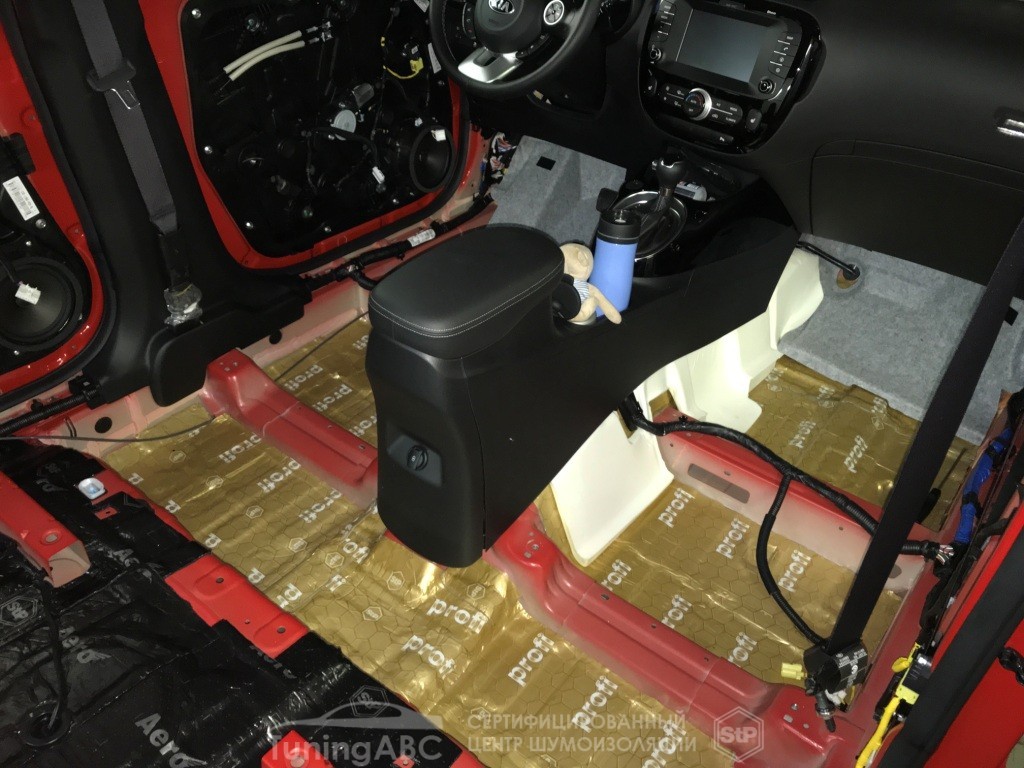 Шумоизоляция KIA SOUL