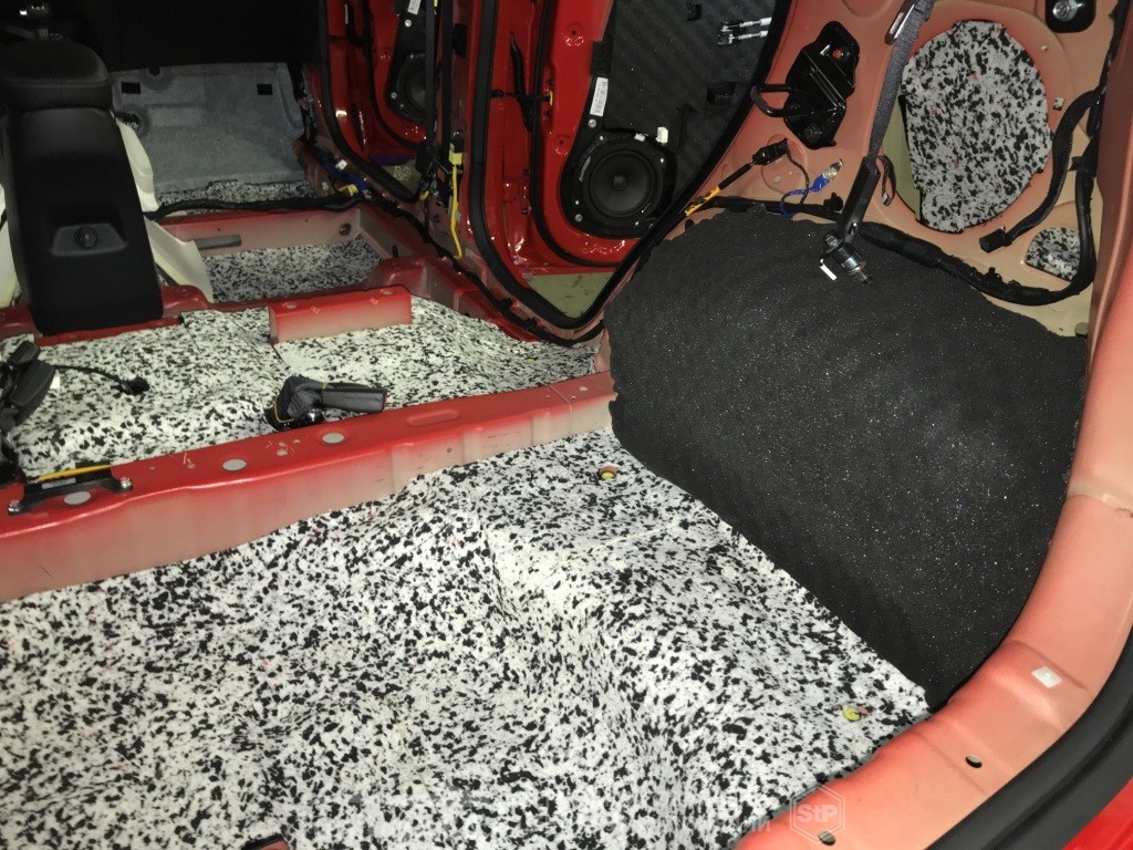 Шумоизоляция пола KIA SOUL