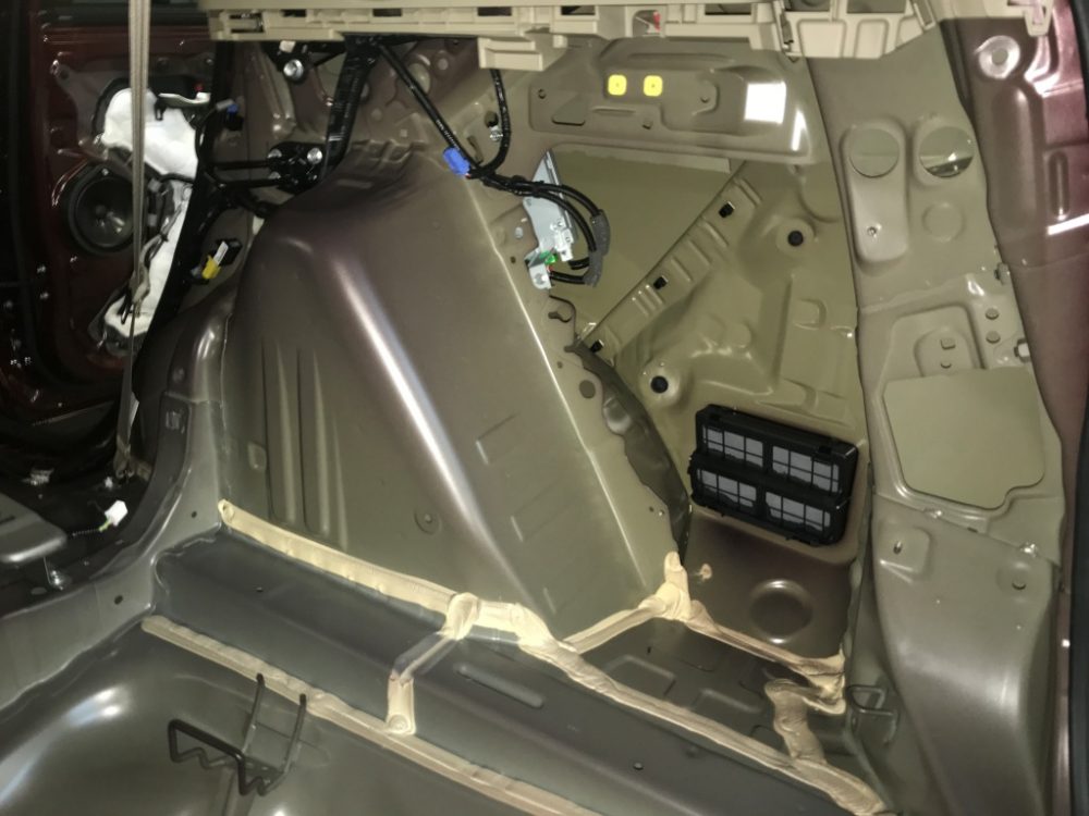 Шумоизоляция багажника Honda CR-V