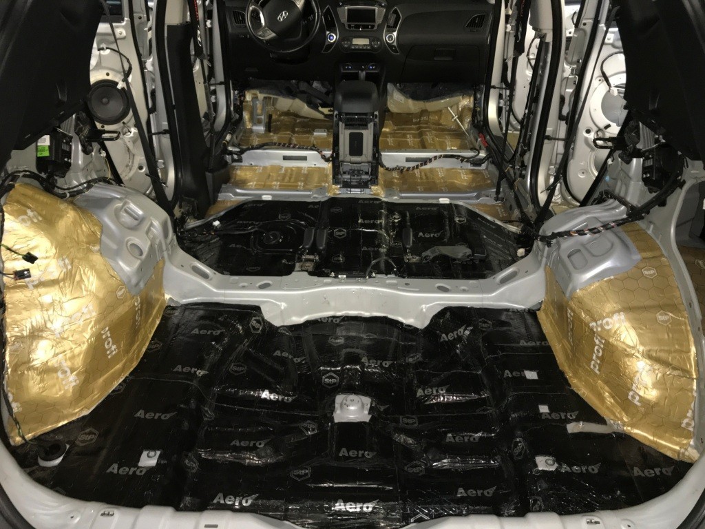 Шумоизоляция Hyundai IX35